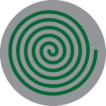 color circle, green